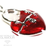 Charms Anhänger Herz rot
