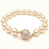 Armband mit Swarovski Elements Perlen