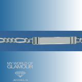 Silber Armband mit gratis Gravur