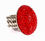 Ring Damen flexibel rot flexibel