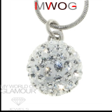 Kette mit Swarovski Elements Kugel