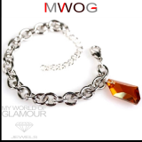 Bettelarmband mit Swarovski Elements