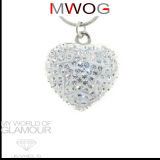 Kette Herz mit Swarovski Elements Ti Amo