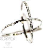Creolen Ohrringe mit Swarovski Elements