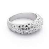 Ring mit Swarovski Elements mittel