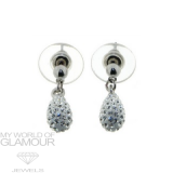 Ohrringe mit Swarovski Elements Tropfen