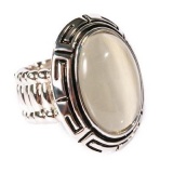 Damen Ring Cateye-Stein flexibel