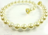 Collier Perle vergoldet