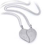 Freundschaftskette Herzkette Ich liebe Dich