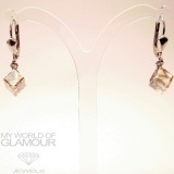 Ohrringe mit Swarovski Elements topaz